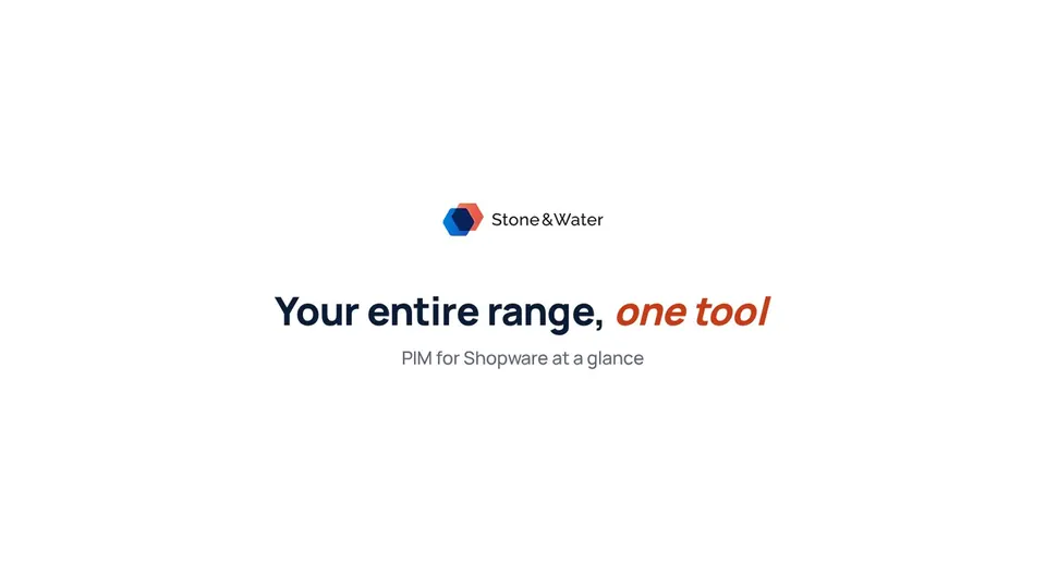 Video: PIM for Shopware 6 overview